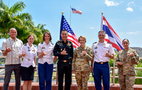 5-21-19: Tripler hosts Director General of the Armed Forces Research Institute of Medical Sciences, Royal Thai Army Medical Department